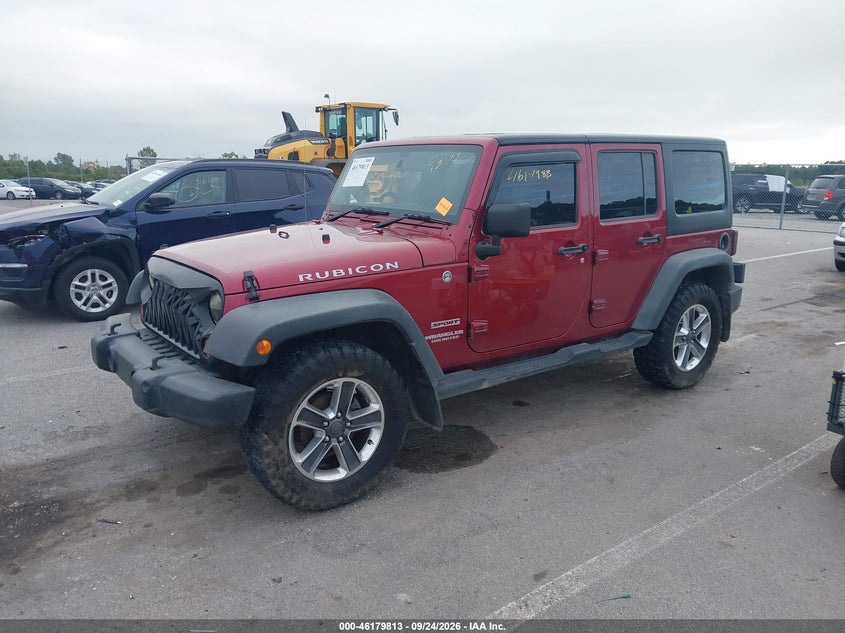 Vin: 1c4bjwkg6cl102280, lot: 46679673, jeep wrangler unlimited sport rhd 20122