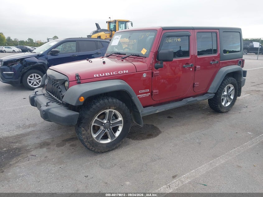 Vin: 1c4bjwkg6cl102280, lot: 46679673, jeep wrangler unlimited sport rhd 20124