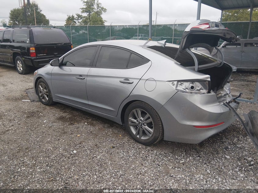 Vin: 5npd84lf7hh020214, lot: 46679679, hyundai elantra se 20173