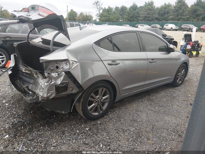 Vin: 5npd84lf7hh020214, lot: 46679679, hyundai elantra se 20174