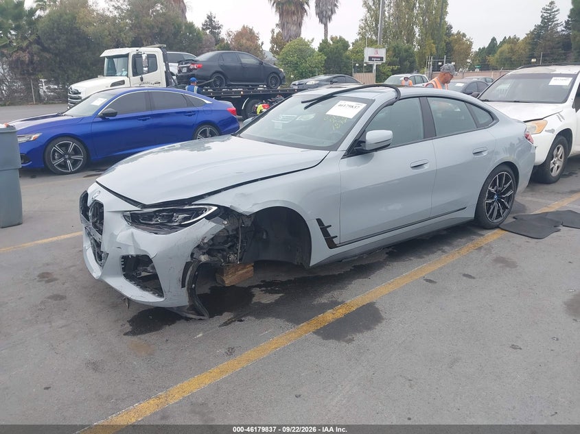 Vin: wby73aw04rfs33486, lot: 46679696, bmw i4 gran coupe edrive40 20242