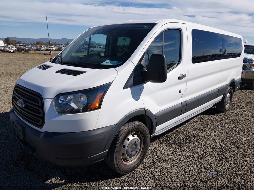 Vin: 1fbzx2zm9jkb42877, lot: 46679699, ford transit-350 xl 20182