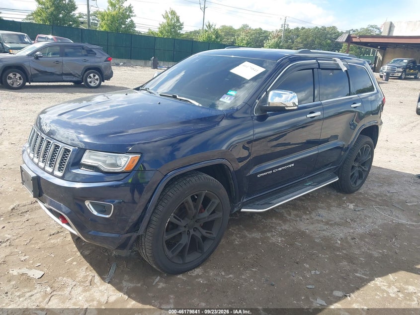Vin: 1c4rjfcg5ec214858, lot: 46679700, jeep grand cherokee overland 20142