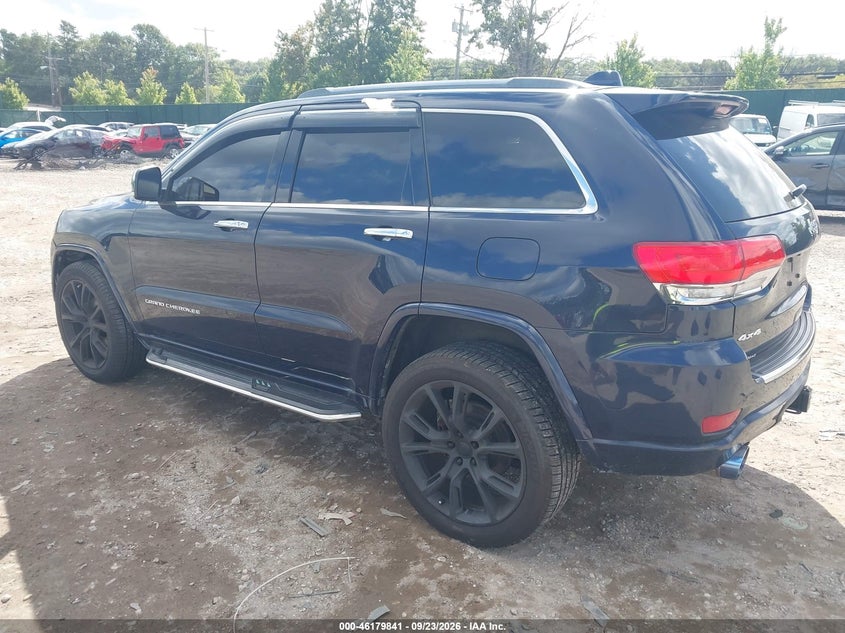 Vin: 1c4rjfcg5ec214858, lot: 46679700, jeep grand cherokee overland 20143