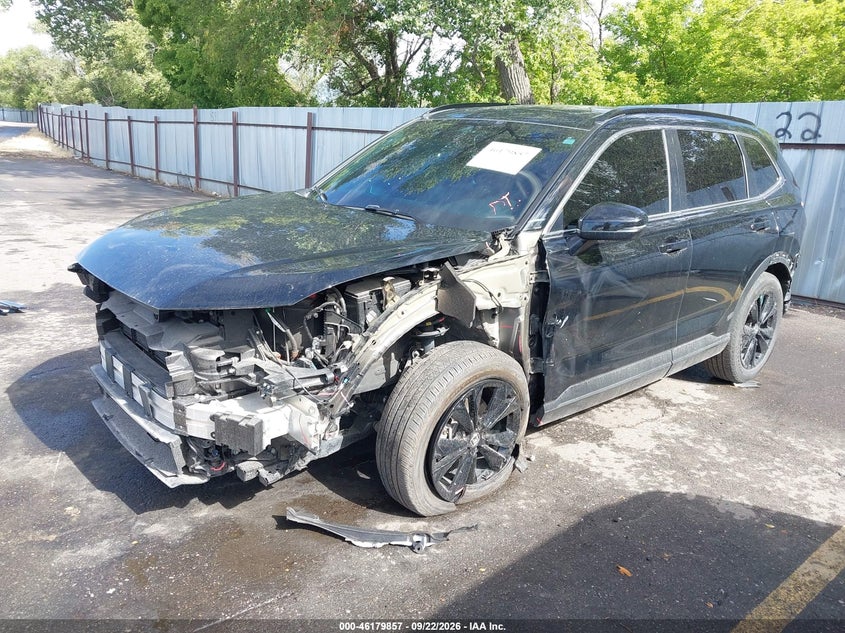 Vin: 2hkrs6h91sh810458, lot: 46679717, honda cr-v hybrid sport touring 20252