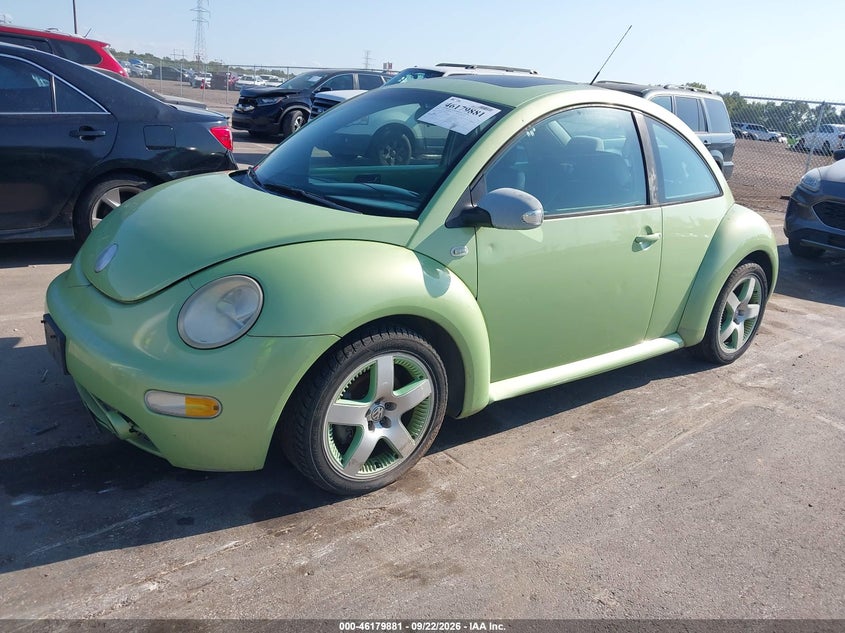 2003 Volkswagen Beetle, Звичайний знос, IAAI, VIN 3VWCD21C83M411795 — фото 2
