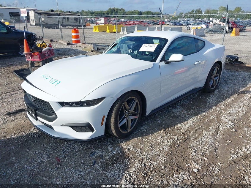 Vin: 1fa6p8th2s5131528, lot: 46679749, ford mustang ecoboost fastback 20252