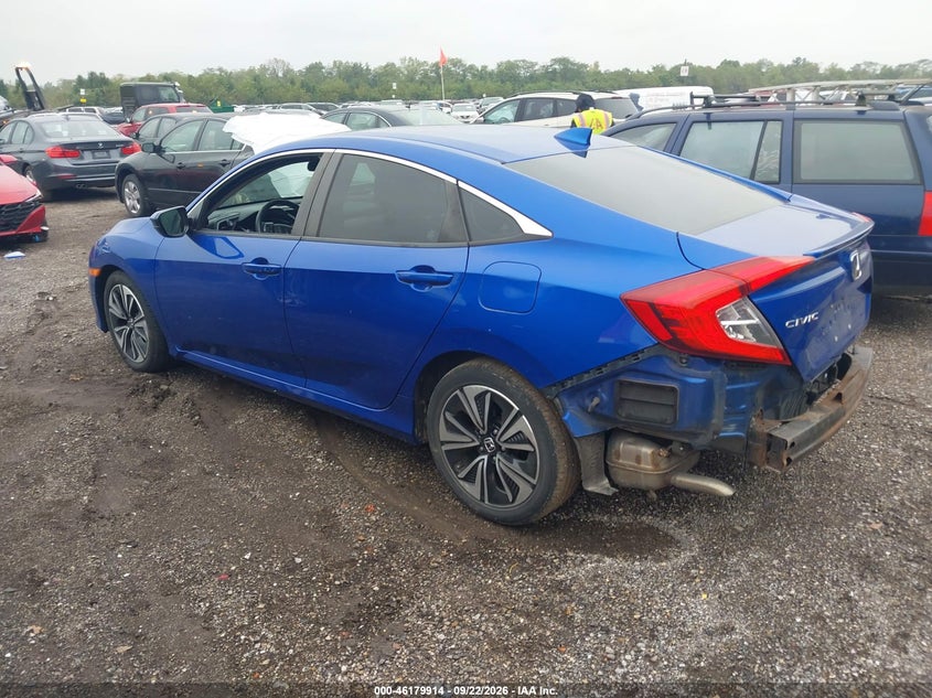 Vin: 19xfc1f30ge205747, lot: 46679774, honda civic ex-t 20163