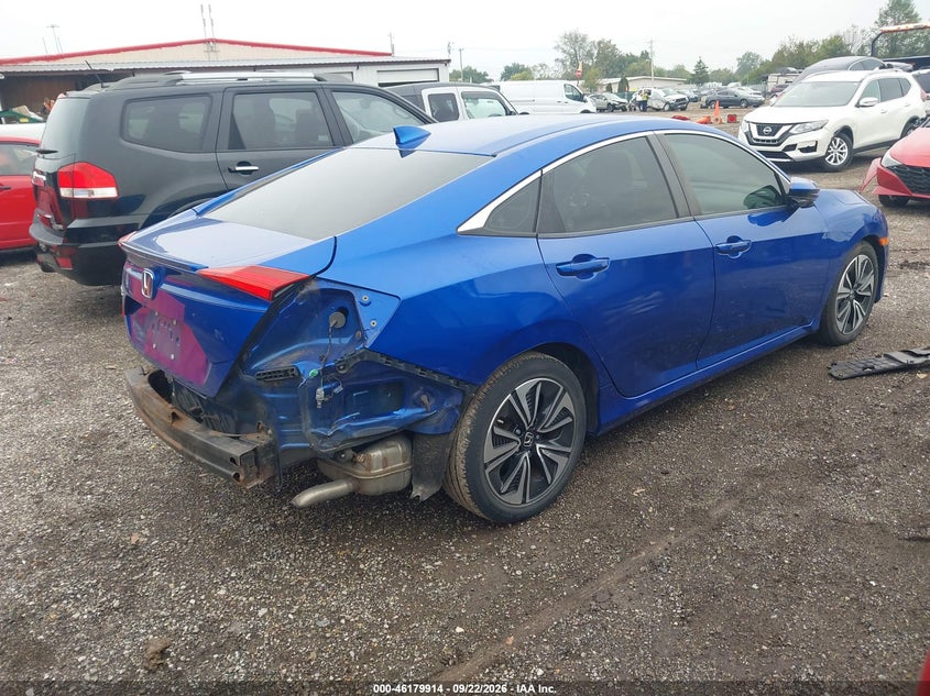 Vin: 19xfc1f30ge205747, lot: 46679774, honda civic ex-t 20164