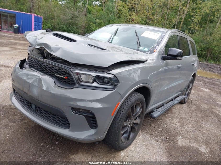 Vin: 1c4rdjdgxpc598129, lot: 46679792, dodge durango gt plus awd 20232