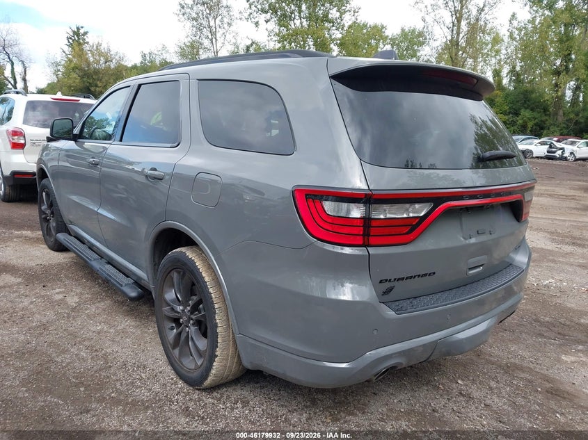 Vin: 1c4rdjdgxpc598129, lot: 46679792, dodge durango gt plus awd 20233