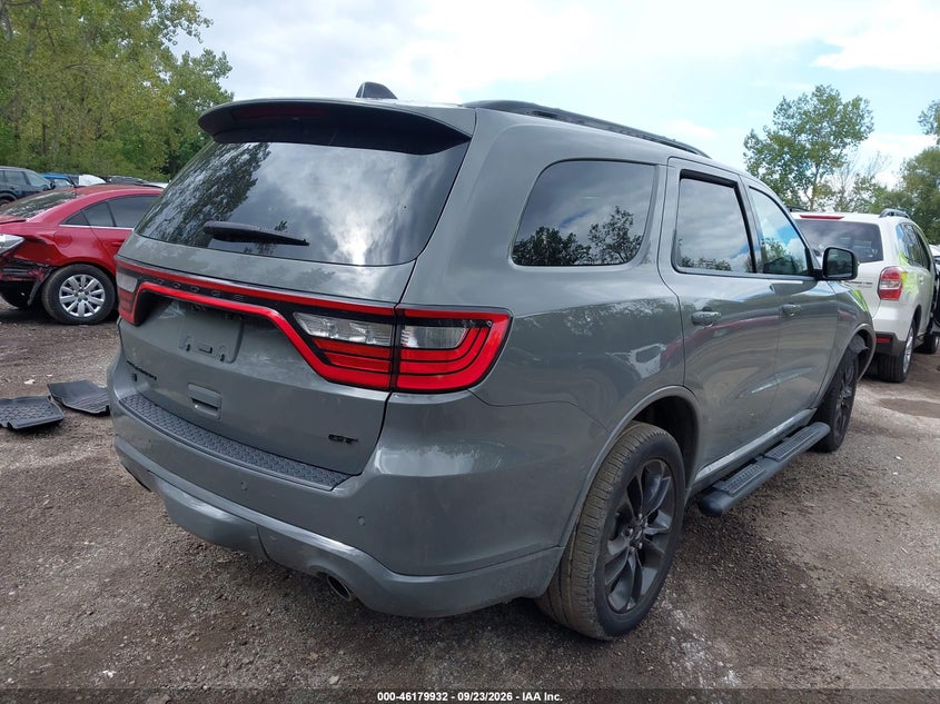Vin: 1c4rdjdgxpc598129, lot: 46679792, dodge durango gt plus awd 20234