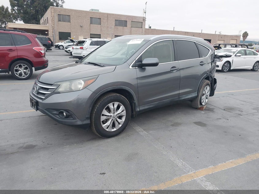 Vin: jhlrm4h73cc014646, lot: 46679829, honda cr-v ex-l 20122