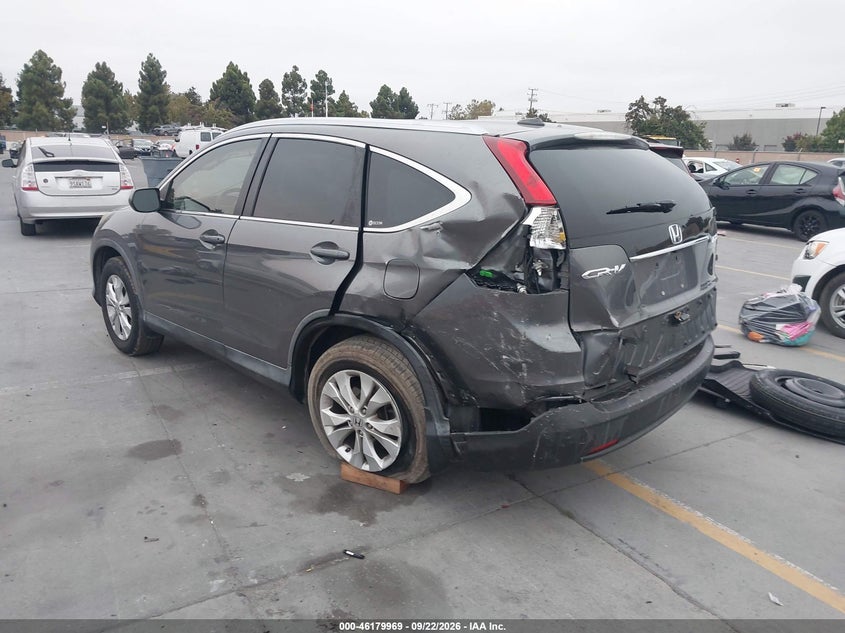 Vin: jhlrm4h73cc014646, lot: 46679829, honda cr-v ex-l 20123