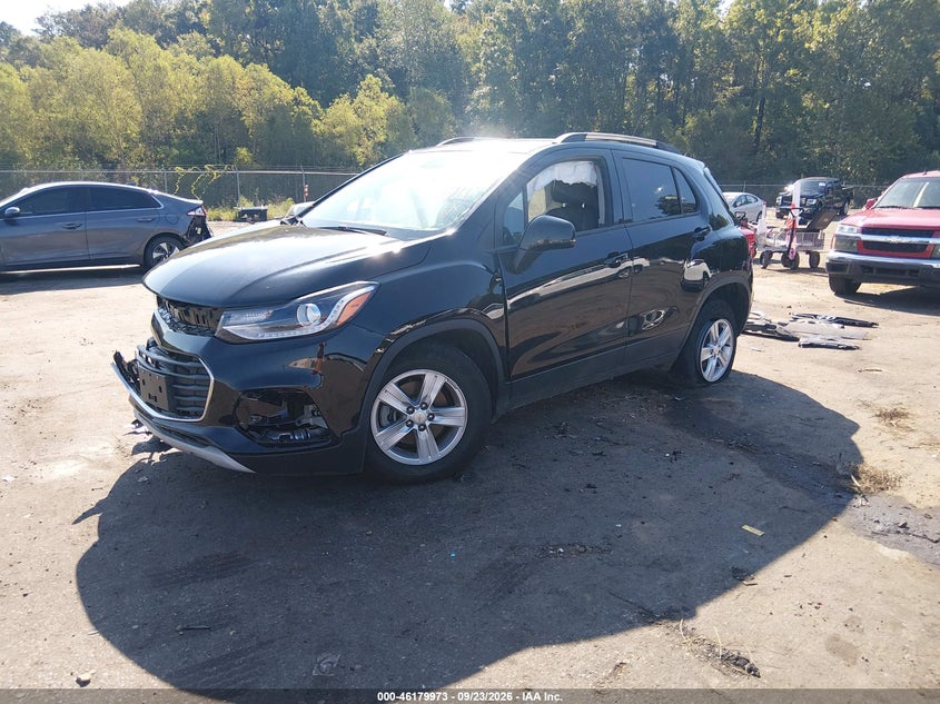 Vin: kl7cjpsm8nb562532, lot: 46679833, chevrolet trax awd lt 20222