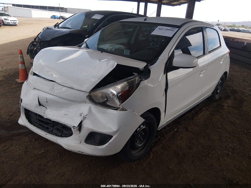 Vin: ml32a3hjxeh008493, lot: 46679854, mitsubishi mirage de 20142