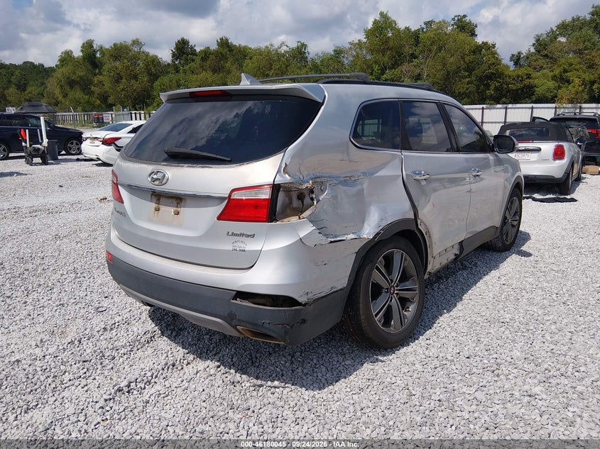 Vin: km8sr4hfxdu032656, lot: 46679905, hyundai santa fe limited 20134