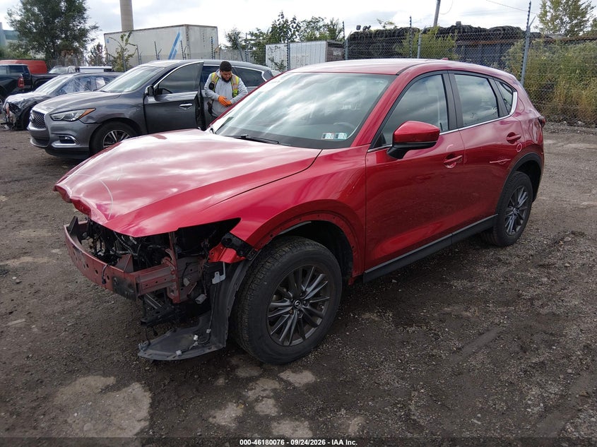 Vin: jm3kfbbm3m0403325, lot: 46679936, mazda cx-5 sport 20212