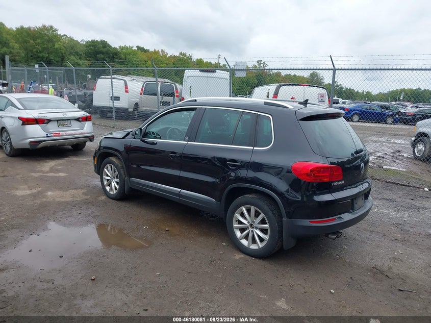 Vin: wvgsv7ax8hw508624, lot: 46679941, volkswagen tiguan 2.0t wolfsburg edition 20173