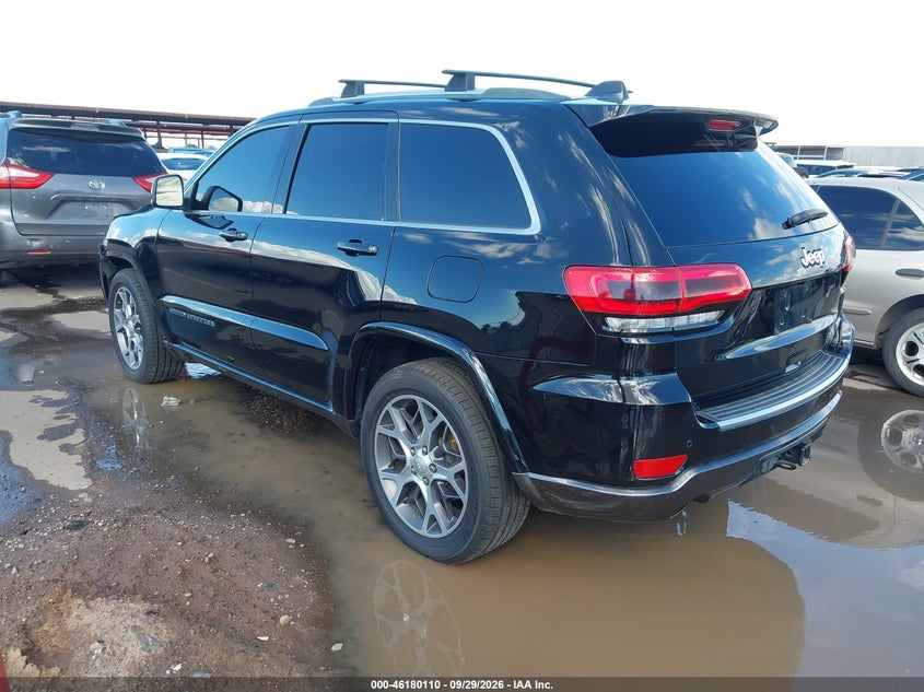 Vin: 1c4rjebg8jc369877, lot: 46679970, jeep grand cherokee sterling edition 4x2 20183