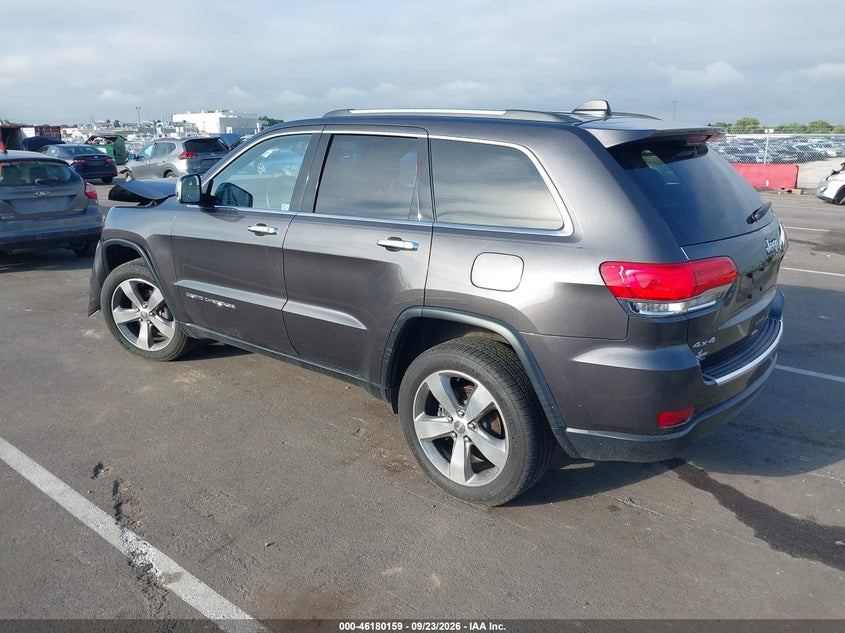 Vin: 1c4rjfbgxgc317911, lot: 46680019, jeep grand cherokee limited 20163
