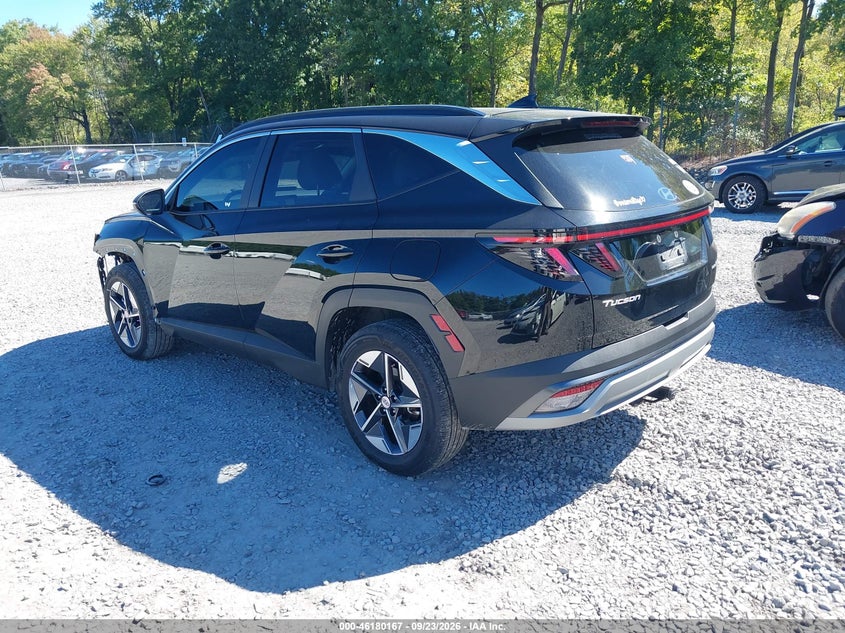 Vin: km8jcdd15su355422, lot: 46680027, hyundai tucson hybrid sel convenience 20253