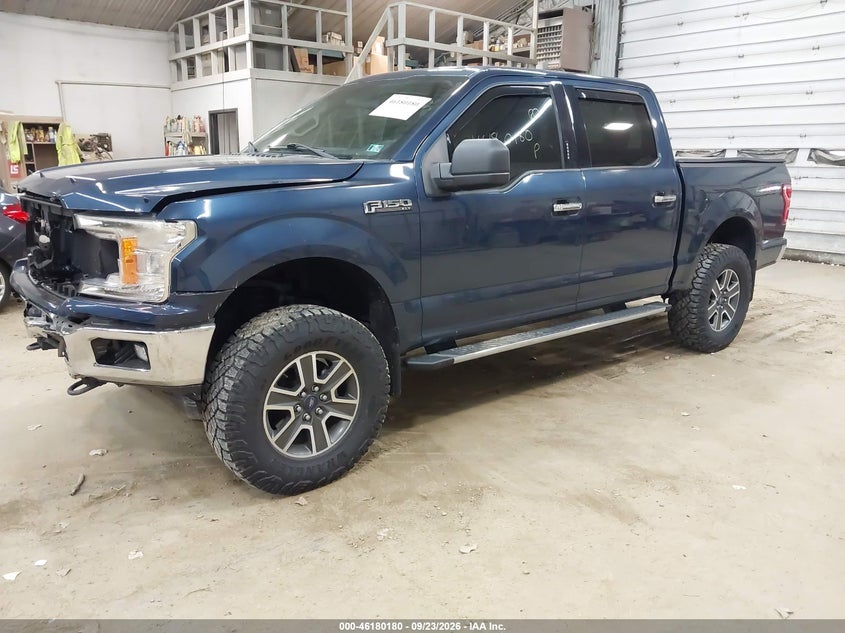 Vin: 1ftew1ep9jfa55044, lot: 46680040, ford f-150 xlt 20182