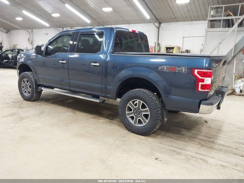 Vin: 1ftew1ep9jfa55044, lot: 46680040, ford f-150 xlt 20183
