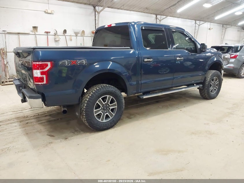 Vin: 1ftew1ep9jfa55044, lot: 46680040, ford f-150 xlt 20184