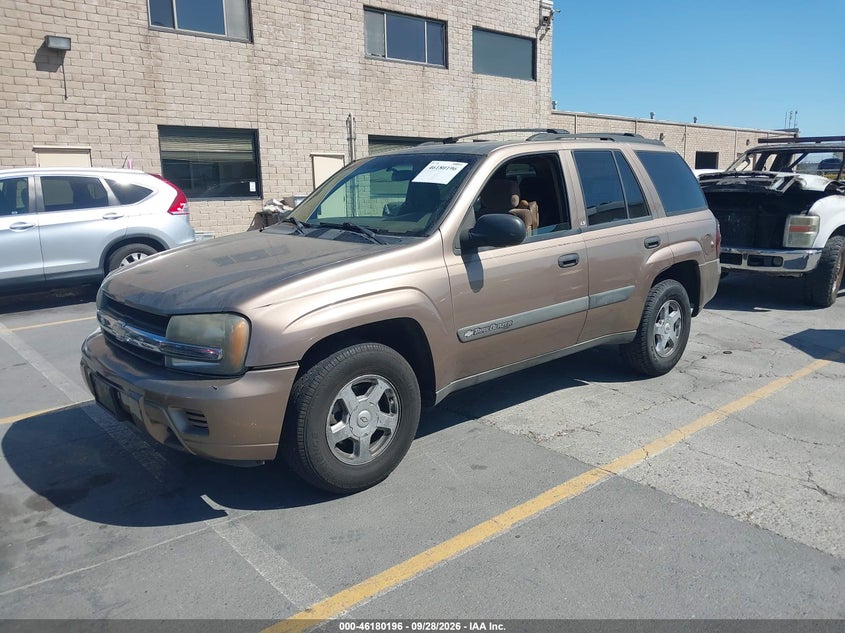 2003 Chevrolet Trailblazer Ls, Right Side, IAAI, VIN 1GNDT13S332131208 — photo 2