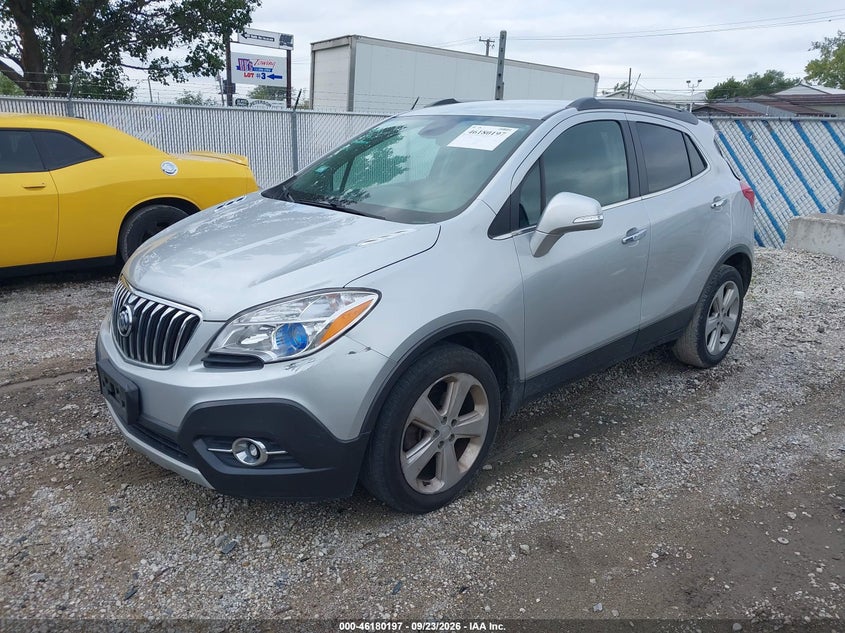 Vin: kl4cjbsb0fb243884, lot: 46680057, buick encore convenience 20152