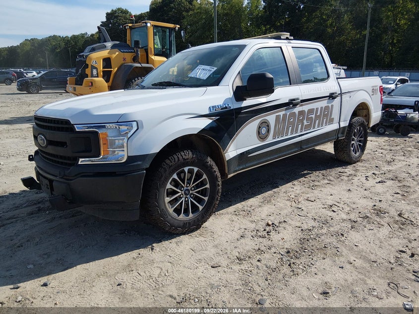 Vin: 1ftew1p42lkd52220, lot: 46680059, ford f-150 police responder xl 20202