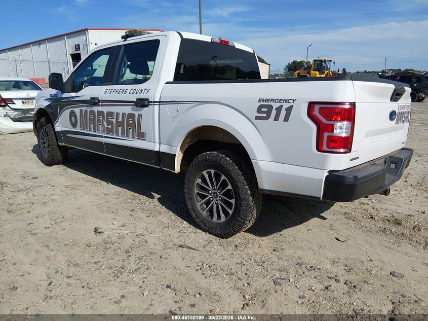 Vin: 1ftew1p42lkd52220, lot: 46680059, ford f-150 police responder xl 20203