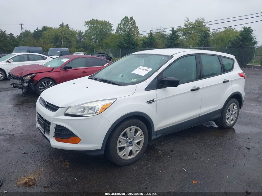 Vin: 1fmcu0f70gub62084, lot: 46680068, ford escape s 20162