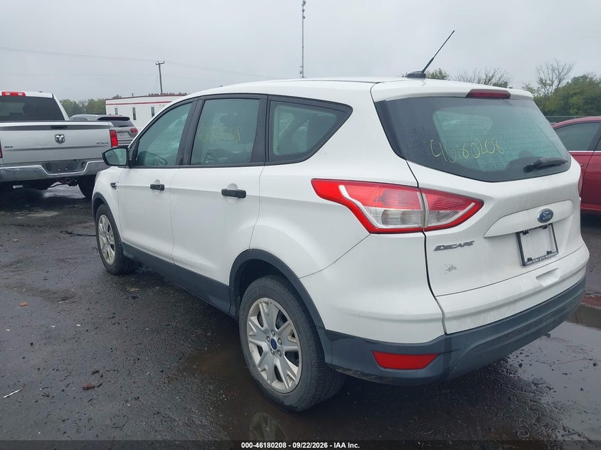 Vin: 1fmcu0f70gub62084, lot: 46680068, ford escape s 20163