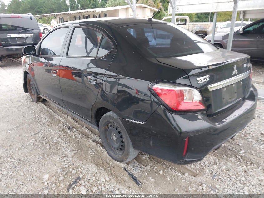 Vin: ml32fufj5nhf02127, lot: 46680084, mitsubishi mirage g4 black edition/es/le 20223