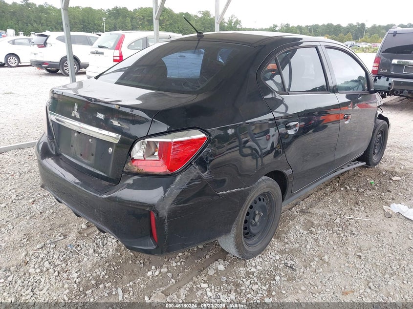 Vin: ml32fufj5nhf02127, lot: 46680084, mitsubishi mirage g4 black edition/es/le 20224