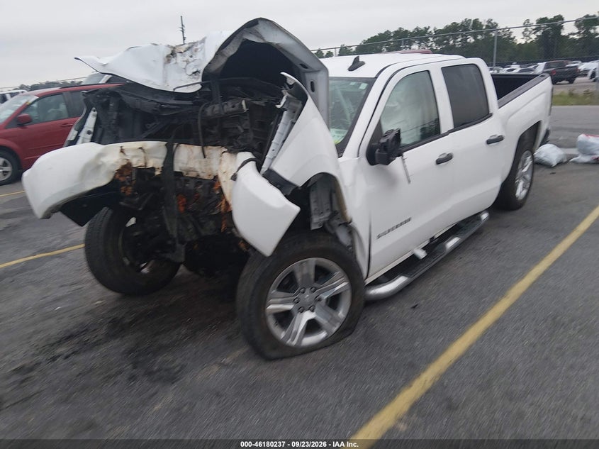 Vin: 1gcrcpeh9jz176760, lot: 46680097, chevrolet silverado 1500 custom 20182