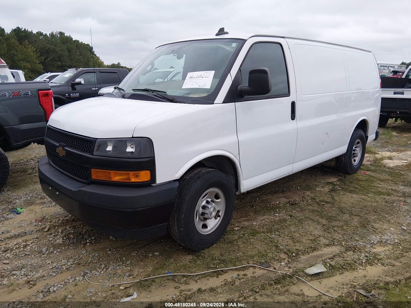 Vin: 1gczggfp1n1253149, lot: 46680106, chevrolet express cargo rwd 3500 regular wheelbase wt 20222