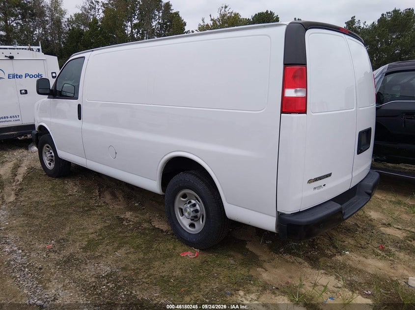 Vin: 1gczggfp1n1253149, lot: 46680106, chevrolet express cargo rwd 3500 regular wheelbase wt 20223
