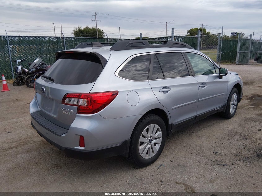 Vin: 4s4bsadc2g3357293, lot: 46680130, subaru outback 2.5i premium 20164