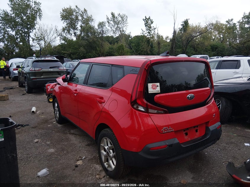 Vin: kndj23au5m7133044, lot: 46680135, kia soul s 20213