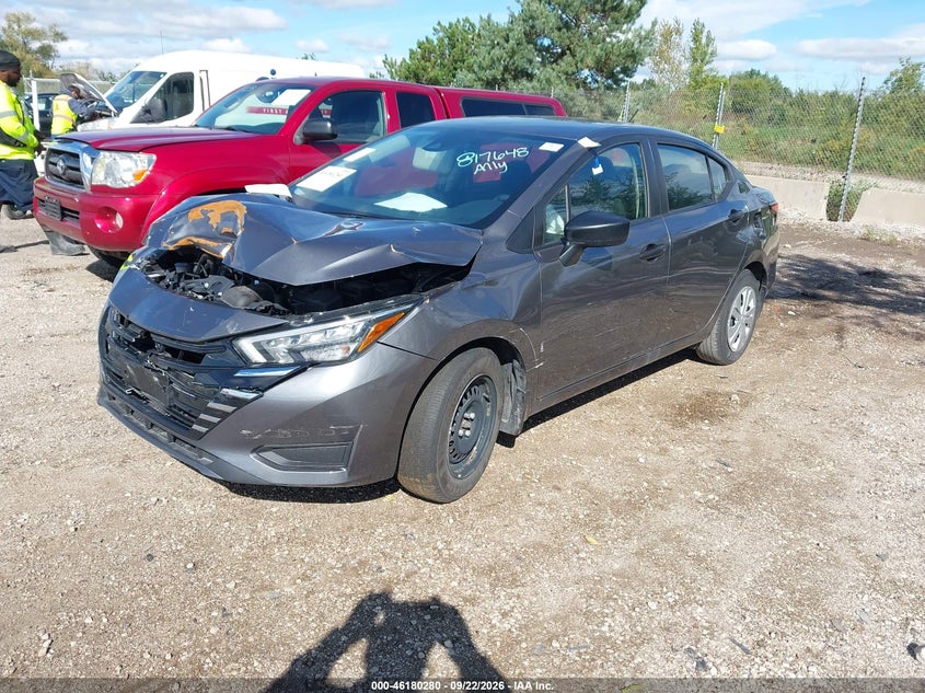 Vin: 3n1cn8dvxsl817648, lot: 46680140, nissan versa 1.6 s 20252