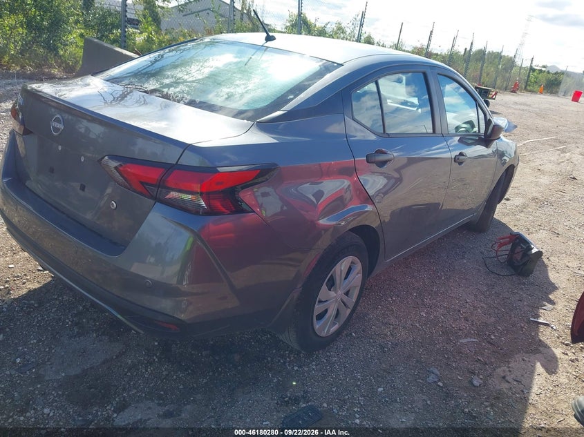 Vin: 3n1cn8dvxsl817648, lot: 46680140, nissan versa 1.6 s 20254