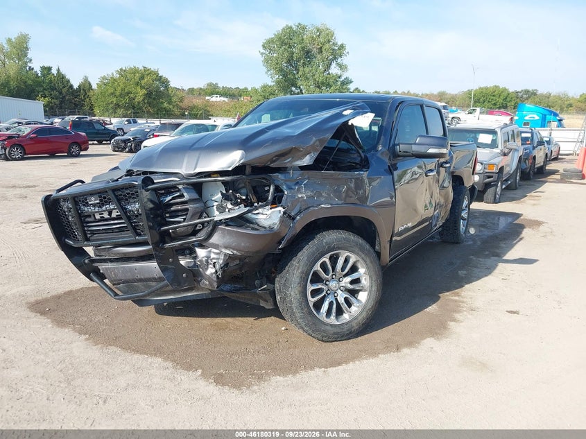 Vin: 1c6srfjt5nn119089, lot: 46680179, ram 1500 laramie  4x4 5'7 box 20222