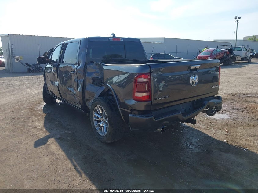 Vin: 1c6srfjt5nn119089, lot: 46680179, ram 1500 laramie  4x4 5'7 box 20223