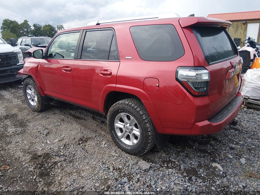 Vin: jtebu5jr9g5335290, lot: 46680185, toyota 4runner sr5 20163