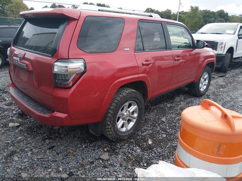 Vin: jtebu5jr9g5335290, lot: 46680185, toyota 4runner sr5 20164