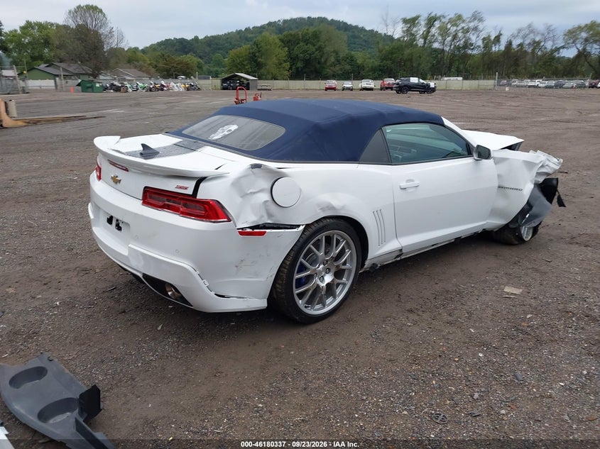 Vin: 2g1ft3dw7e9302473, lot: 46680197, chevrolet camaro 2ss 20144