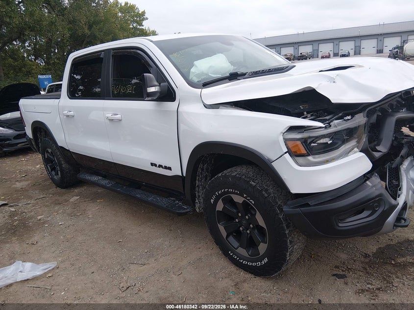 Vin: 1c6srflt8kn766899, lot: 46680201, ram 1500 rebel  4x4 5'7 box 2019 img_1
